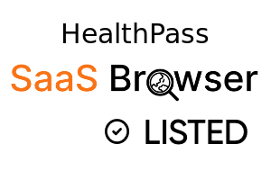 HealthPass - SaaS Browser Verified Badge