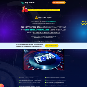 Big Leads AI Screenshot