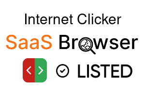 Internet Clicker - SaaS Browser Verified Badge