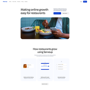 Serveup Screenshot
