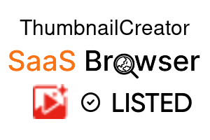 ThumbnailCreator - SaaS Browser Verified Badge