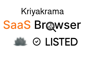 Kriyakrama - SaaS Browser Verified Badge