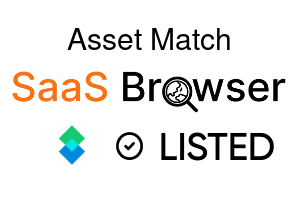 Asset Match - SaaS Browser Verified Badge