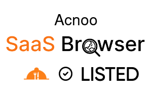 Acnoo - SaaS Browser Verified Badge