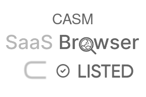 CASM - SaaS Browser Verified Badge