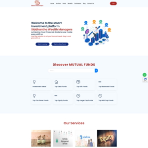 Siddhantha Wealth Managers Screenshot