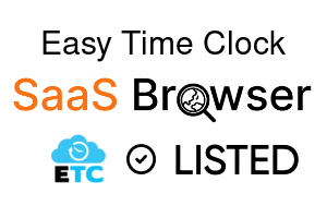 Easy Time Clock - SaaS Browser Verified Badge