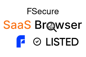 FSecure - SaaS Browser Verified Badge
