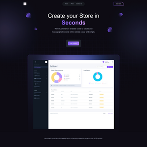 NovaCommerce Screenshot