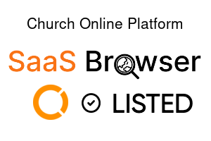 Church Online Platform - SaaS Browser Verified Badge