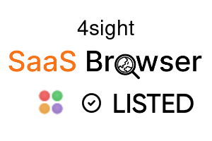 4sight - SaaS Browser Verified Badge