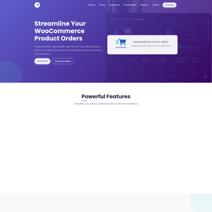 QuickOrder Screenshot