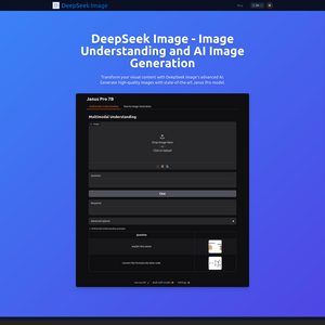DeepSeek Image Screenshot