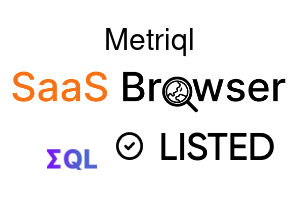 Metriql - SaaS Browser Verified Badge