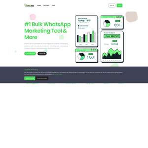 Bulk WhatsApp Marketing Tool Screenshot