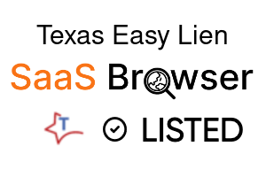 Texas Easy Lien - SaaS Browser Verified Badge