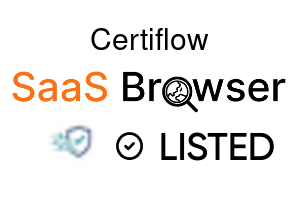 Certiflow - SaaS Browser Verified Badge