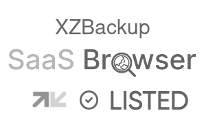 XZBackup - SaaS Browser Verified Badge
