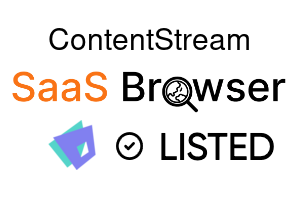 ContentStream - SaaS Browser Verified Badge