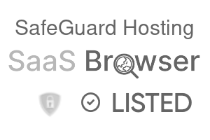 SafeGuard Hosting - SaaS Browser Verified Badge