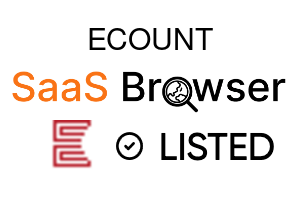 ECOUNT - SaaS Browser Verified Badge