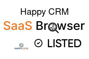 Happy CRM - SaaS Browser Verified Badge