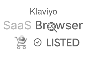 Klaviyo - SaaS Browser Verified Badge