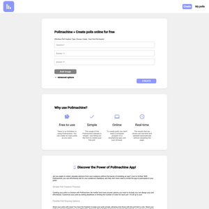 Pollmachine Screenshot