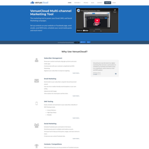 VenueCloud Screenshot