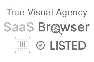 True Visual Agency - SaaS Browser Verified Badge