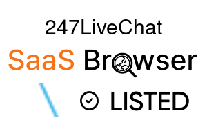 247LiveChat - SaaS Browser Verified Badge
