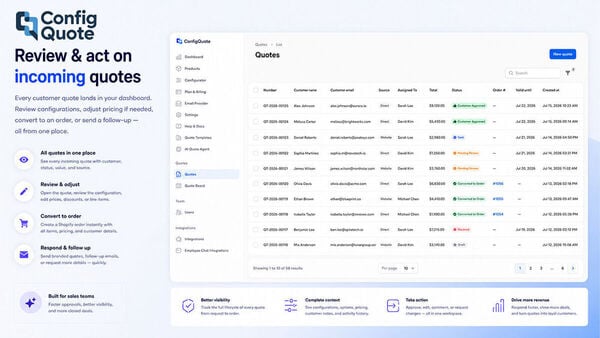 ConfigQuote Screenshot 4