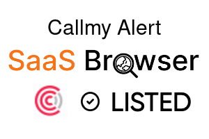 Callmy Alert - SaaS Browser Verified Badge