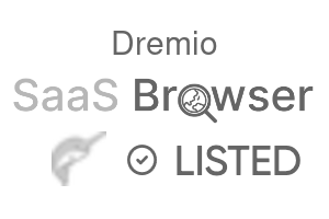 Dremio - SaaS Browser Verified Badge
