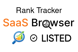 Rank Tracker - SaaS Browser Verified Badge