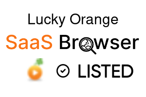 Lucky Orange - SaaS Browser Verified Badge