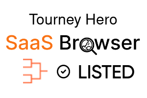 Tourney Hero - SaaS Browser Verified Badge