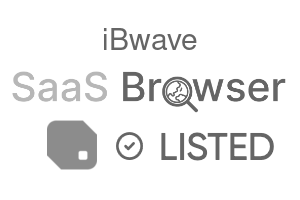 iBwave - SaaS Browser Verified Badge