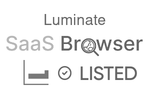 Luminate - SaaS Browser Verified Badge