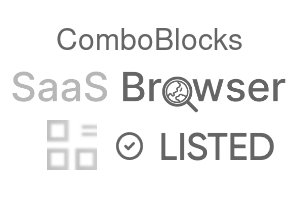 ComboBlocks - SaaS Browser Verified Badge