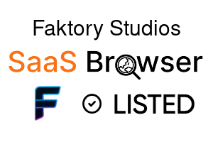 Faktory Studios - SaaS Browser Verified Badge
