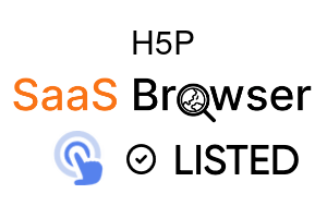 H5P - SaaS Browser Verified Badge