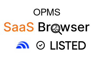 OPMS - SaaS Browser Verified Badge