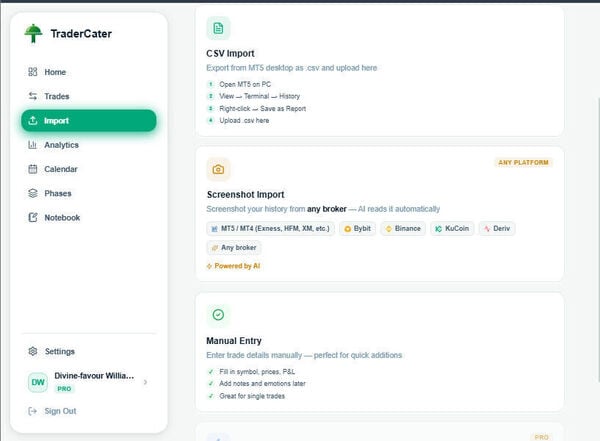 TraderCater Screenshot 3