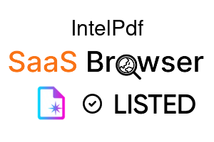 IntelPdf - SaaS Browser Verified Badge