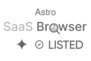 Astro - SaaS Browser Verified Badge