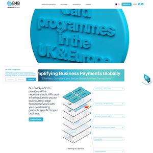 B4B Payments Screenshot