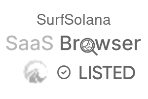 SurfSolana - SaaS Browser Verified Badge
