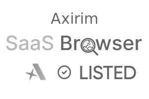 Axirim - SaaS Browser Verified Badge