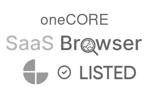 oneCORE - SaaS Browser Verified Badge